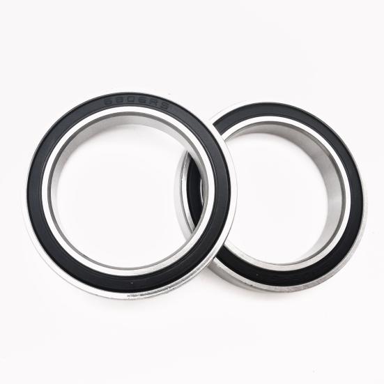 2Pcs 6806-2RS Ball Bearing Low Noise Bearing Steel High Hardness Moutain Bike