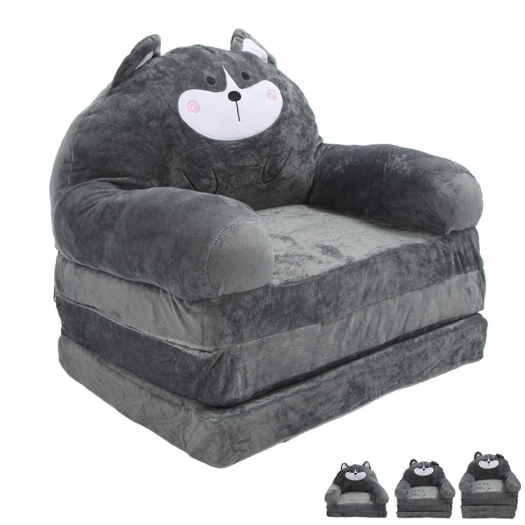 Baby Couch 2 In 1 Fold Out Kids Couch Folding  Out Toddler Chair Kids Sofa Convertible Infant Se