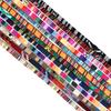 5Yards 5mm Flat Cotton Cord Colorful Handmade Ethnic Style Rope For DIY Jewelry Making Bracelets Clothing Sewing Accessories