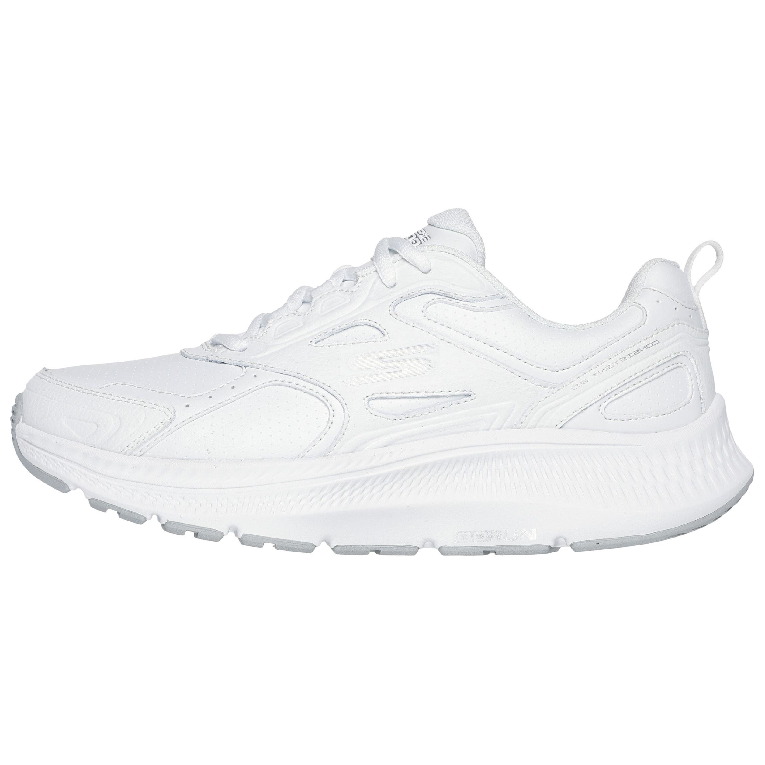 Skechers Go Run Consistent 2.0 Sumpter Trail Minimalist Comfortable Durable Low-Top Running Shoes Women sneaker White 128613-WHT 38.5