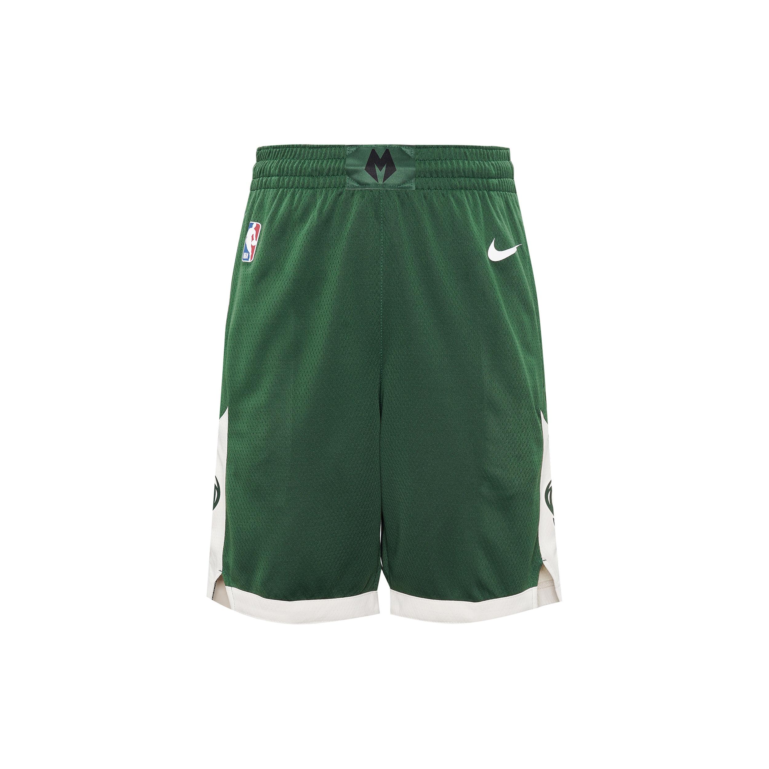 Nike NBA Icon Edition Team limited shorts SW Fan Edition Milwaukee Bucks Green Men s AJ5623-323 M
