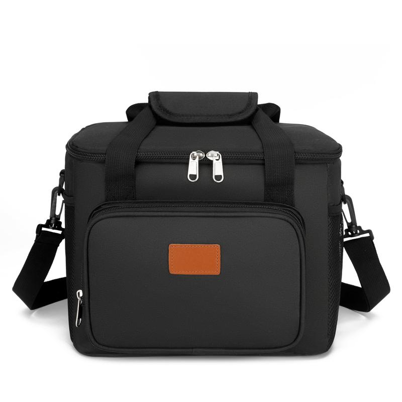 Large Capacity Insulated Lunch Bag with Shoulder Strap,suitable for Students,outdoor Camping,office Workers,no Contact with Food