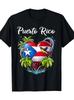 Puerto Rico Heart Boricua Puerto Rican Flag Taino Gift T-shirt
