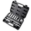 10Pc Magnetic Swivel Spark Socket Set 3/8 Inch Chrome Vanadium Extension Bar For Deep Well Nut Removal Auto Repair Tools
