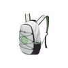 Nike Sports Leisure Logo Zipper Fabric Backpack Men Backpacks Gray Black FN0951020