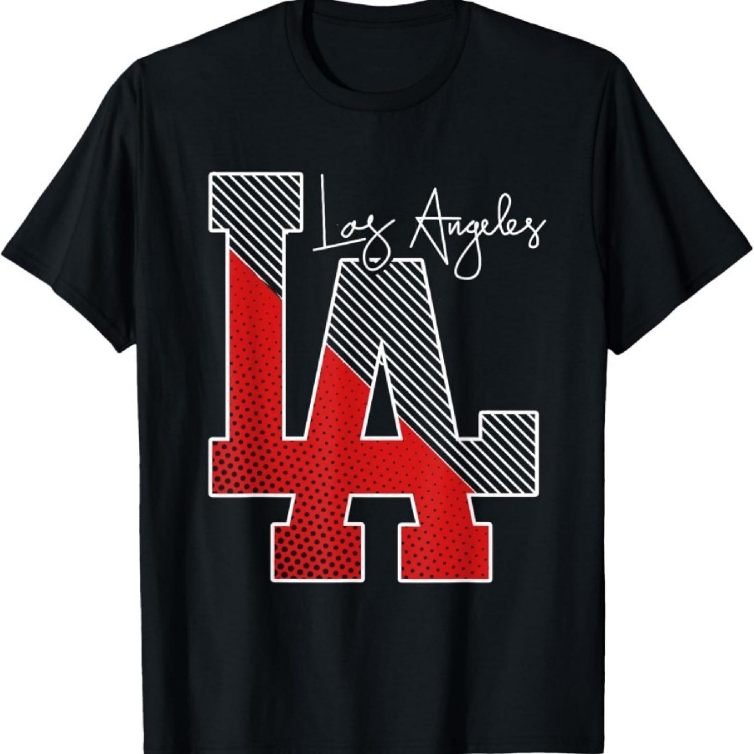 Лос-Анджелес ЛА Калифорния Подарочная футболка XXXXXL чёрный