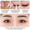 240 Stück Doppeltes Augenlidband Aufkleber Spitze Natur Klar Beige Streifen Selbstklebend Natürliches Augen-Make-up Make-up Mit Werkzeug