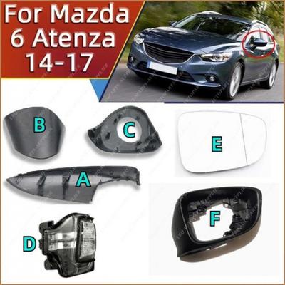 Für Mazda 6 Atenza 2014 2015 2016 2017 Seitenspiegel Rahmen Linse Untere Abdeckung Leuchte
