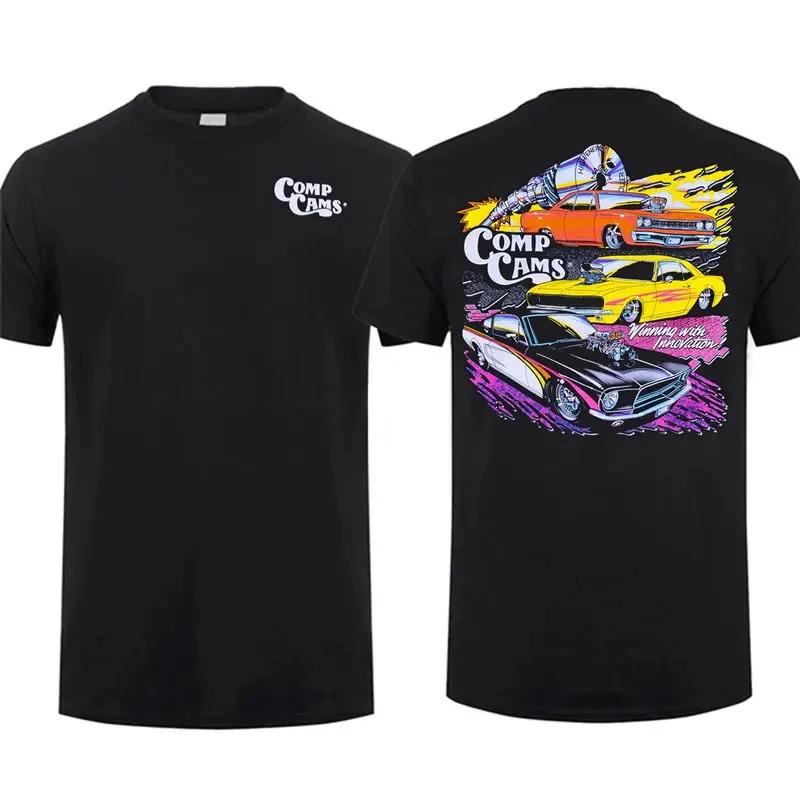 COMP Cams 90 s Pro Street T-Shirt, Unisex Casual Shortsleeve Crewneck XL