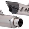 Stainless Steel Carbon Fiber Motorcycle Exhaust Muffler for Street Bikes and Cruisers