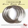 Stainless Steel 304/201 TIG Welding Wire Keychain – Soft, Bright Welding Accessory
