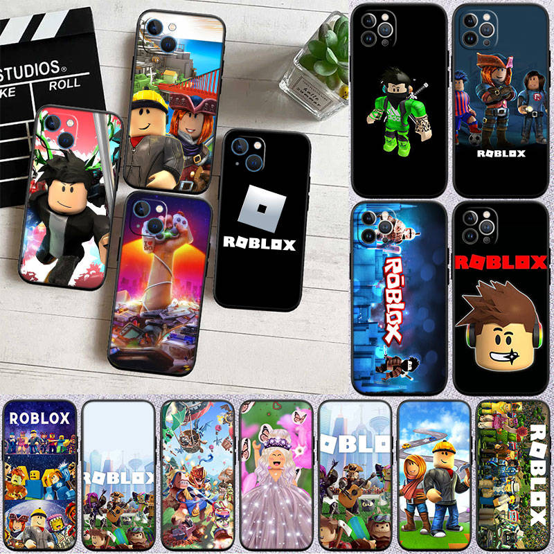 IR21 R-Robloxs Phone Shell Case for Redmi Note 12 12S 12C 13 13C 13R 14 14S 14R 14C Pro Max Plus A3 A3X A4 A5 11A 13X
