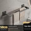 Punch-Free Wall-Mounted Multi-Functional Bathroom Storage Rack
