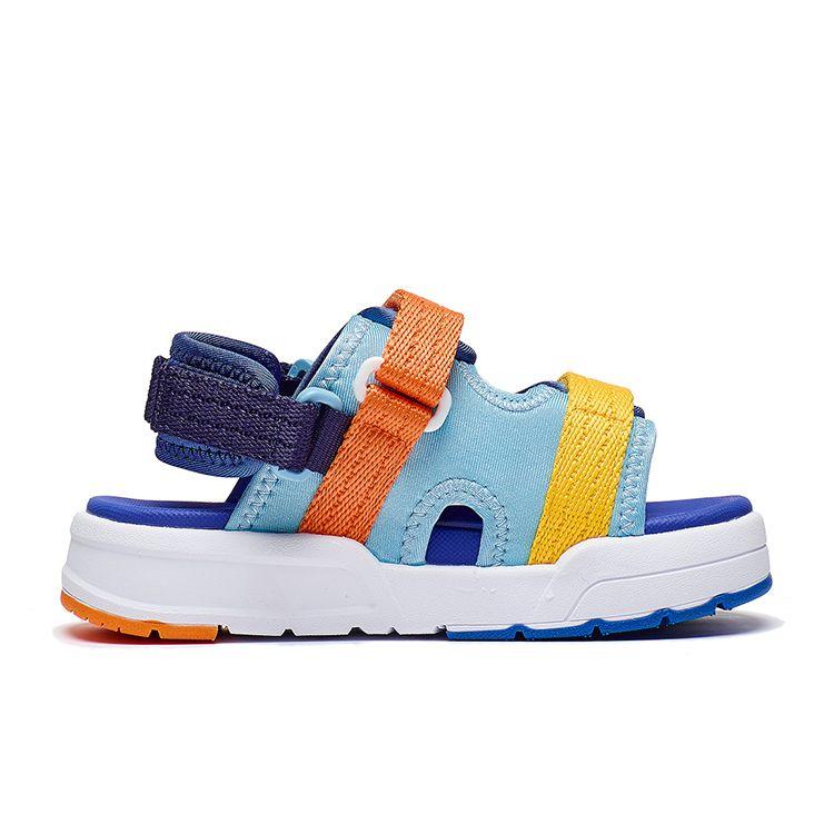 Li Ning Breathable Color Block Comfortable Lightweight Kids Sandals Kids Footwear YKKT010-1