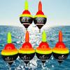 ABS Fishing gyro type Float Red/Green Light Sea Fishing Floats 2024 Fishing Buoy Float