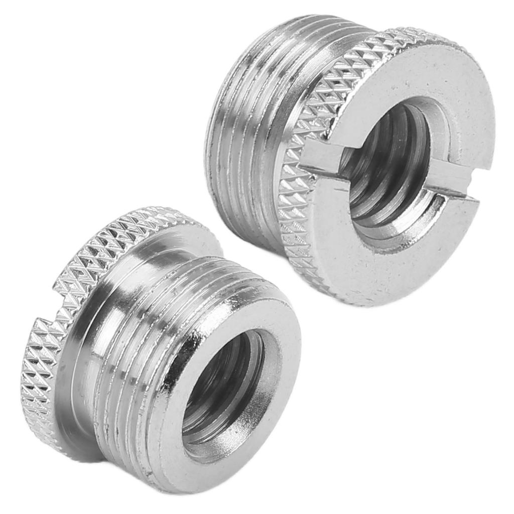 3/8 Inch Female to 5/8 Inch Male Screws Thrd Adapter for Microphone Stand for Mic Mount