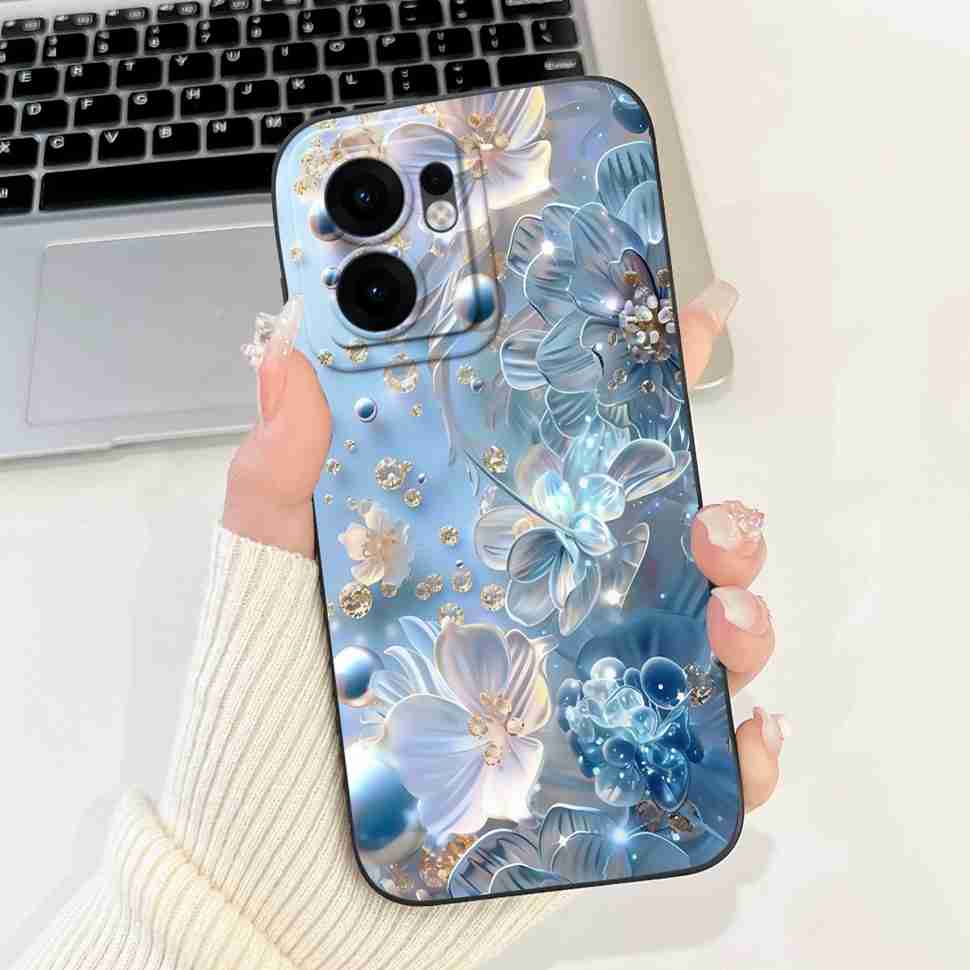 Para Oppo Reno 13F 5G Funda Antigolpes Transparente Silicona TPU Cubierta Trasera Carcasa Suave Para Oppo Reno13F Reno13 F 5G CPH2699 Fundas
