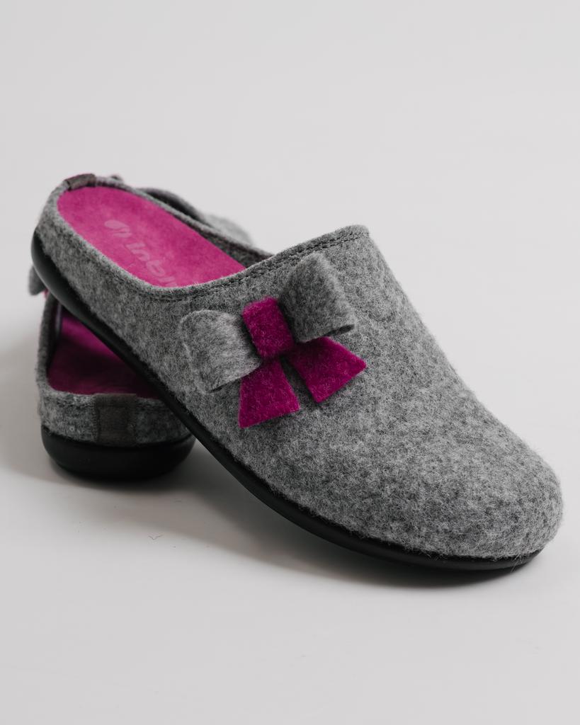 Hausschuhe Inblu GF170100 36 grau Filz