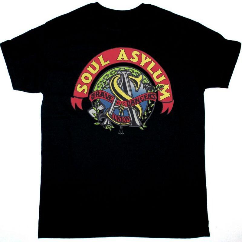 Vtg Soul Asylum Band Heavy Cotton Black All Size Unisex Shirt C321 L