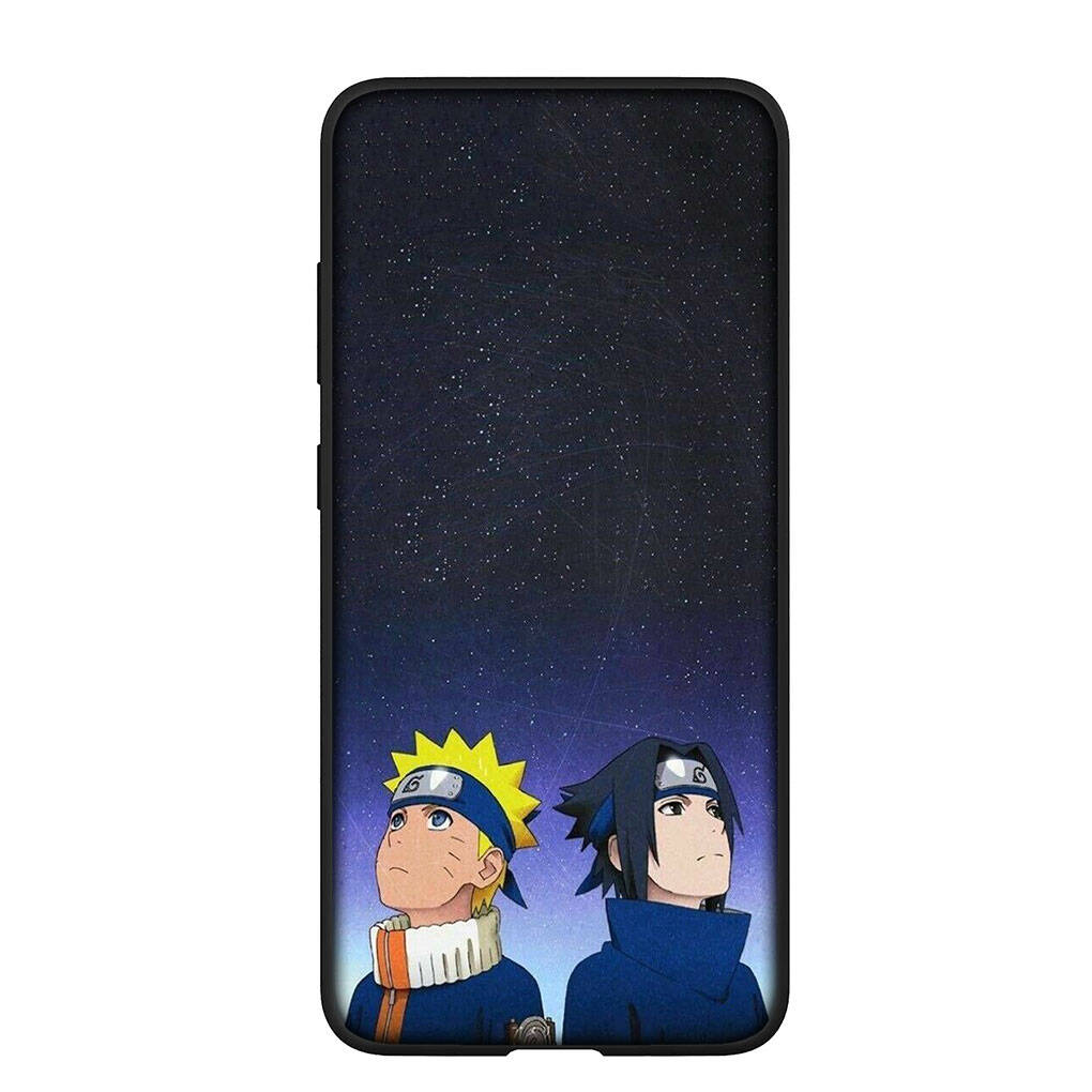 Phone Case for iPhone 17 15 16 Plus Redmi Note 14 12 11 13 Pro Max Huawei P30 P20 Lite OPPO A60 A40 A80 A18 A16 A54 Anime Uchiha Sasuke Naruto Cover