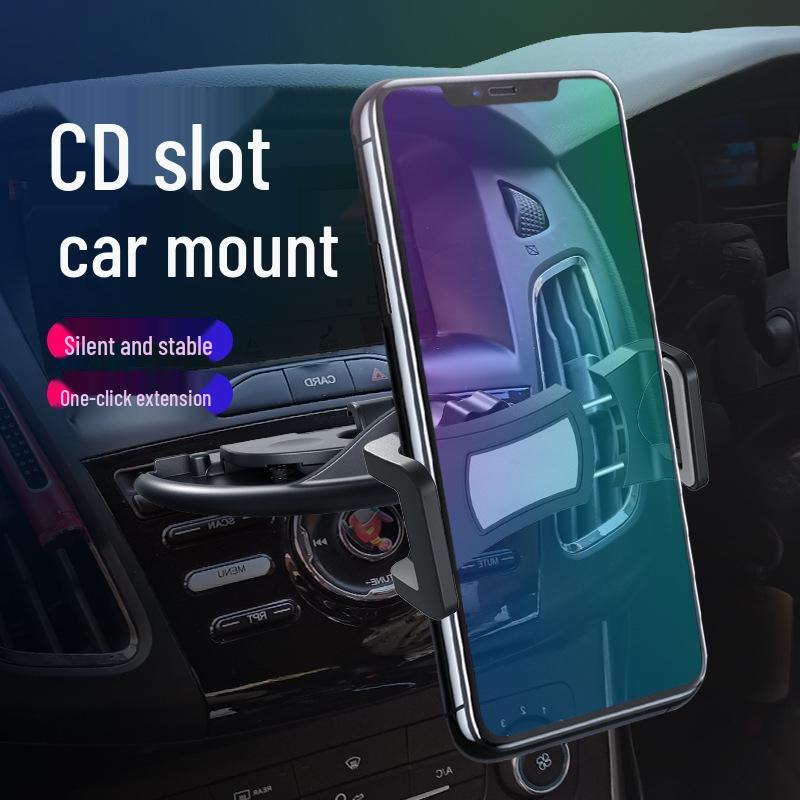 Magnetický držák telefonu do CD slotu pro navigaci v autě