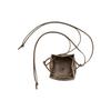 Bottega Veneta Cassette Intreccio Woven Lambskin Bucket Bag Women bags Gold Brown 680217VCQC42560