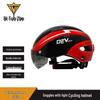 Bitozhe Cycling Helmet with Integrated Light & Visor