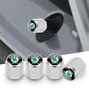 5pcs Metal Car Tire Wheel Theftproof Cap Air Valve Stem Dust Waterproof Cover For Skoda Fabia Superb Rapid Yeti Karoq Vision MK3  VR6