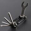 Universals Cycling Tool Carbon Steel Construction Completes Bike Repair Tool for Easy Maintenances