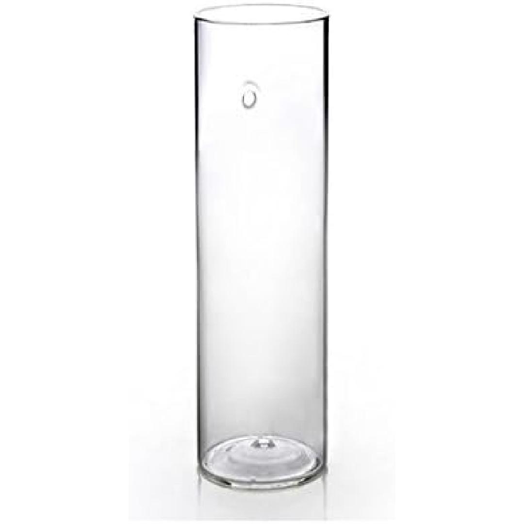 Набор из 2 хрустальных стеклянных настенных подвесных ваз для цветов, кашпо, террариумных контейнеров, цветочных горшков цилиндрической формы