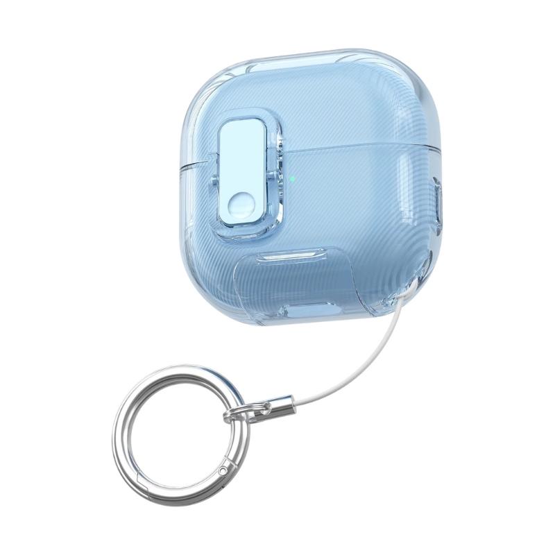 Clear Hard Shell Cover With Lock Buckle For FreeClip 2 Headsets, AntiScratch And Shockproof Protections Shell For Daily Use
