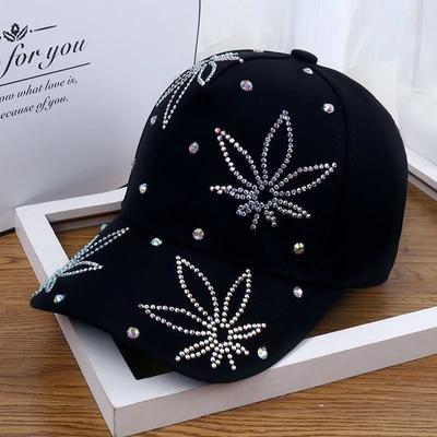Hat Women's New Sunscreen and Sunshade Baseball Hat Spring and Summer Fashion Sun Diamond Duck Tongue Hat