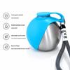 Portable Dogs Drinking Bottle With Silicone Bowl, 285Ml Leak-Proof Dog Drinking Bottle For Cats And Dogs,Outdoor Walks And Hikes