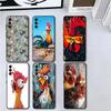 Chicken Hen Rooster Soft Phone Case for Samsung A17 A37 A57 A16 A26 A36 A56 A15 A25 A35 A55 A14 A24 A34 A54 A13 A23 A33 A53 A52