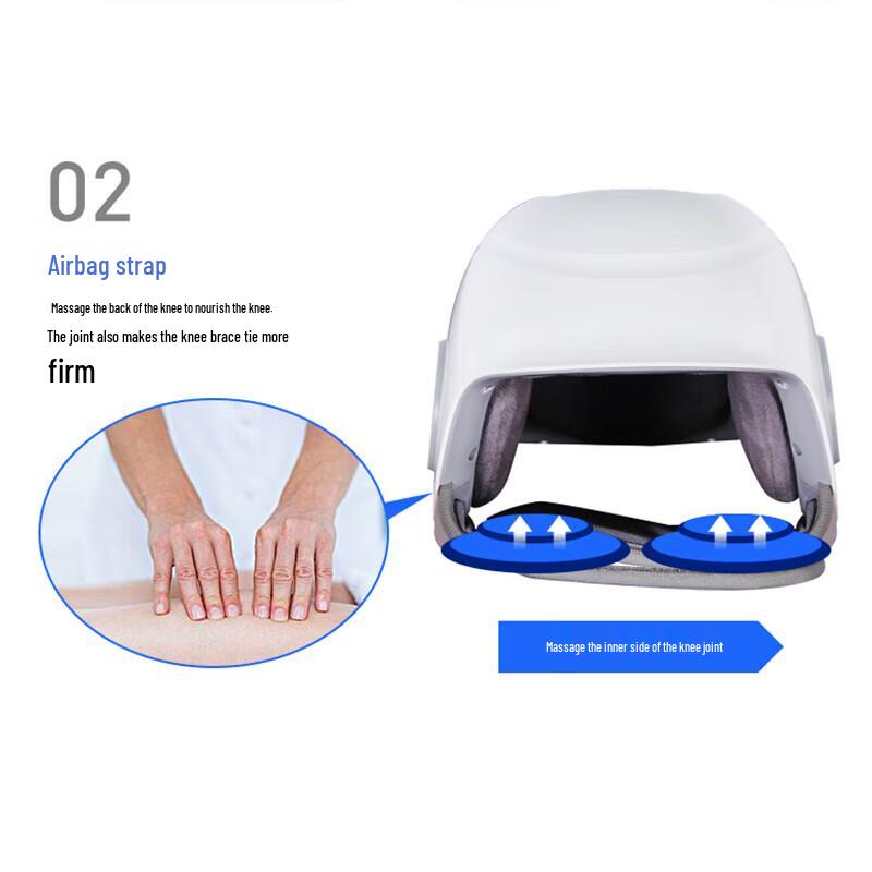 Portable Heated Pulse Knee Massager CN plug (adapter included)
