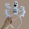Makeup Party Costume Funny Specter Hairband with Bangs Clip Headwear Bangs Clip Creative Headband for Makeup