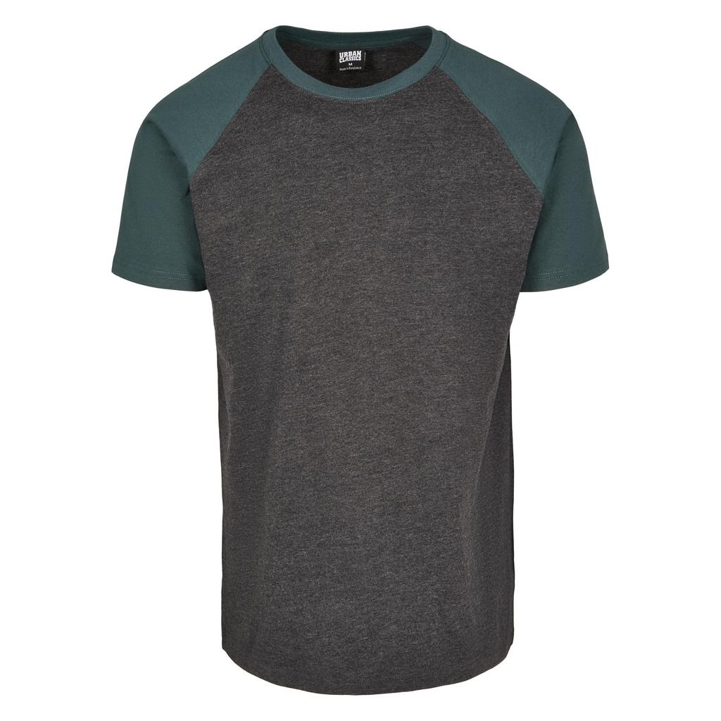 Urban Classics Mens Contrast Raglan T-Shirt