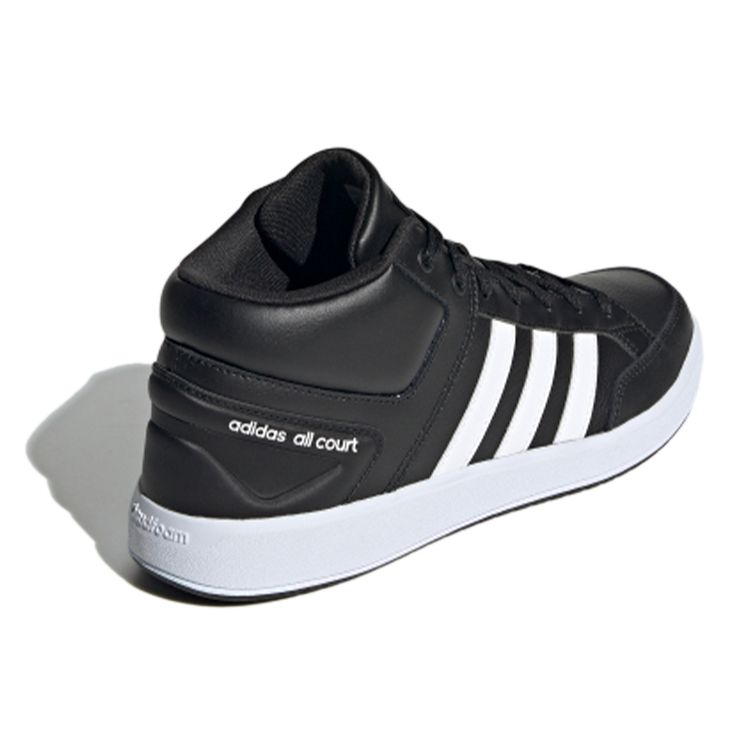 Adidas Neo All Court Mid Sneakers Unisex Sneakers Black White H02981