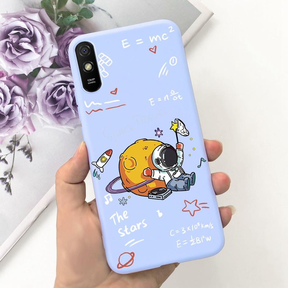 Für Xiaomi Redmi 9A 9AT Hülle Süßer Astronaut Schmetterling Weiches Silikon Handy Rückseite Für Xiaomi Redmi 9i Sport Redmi9a Hüllen