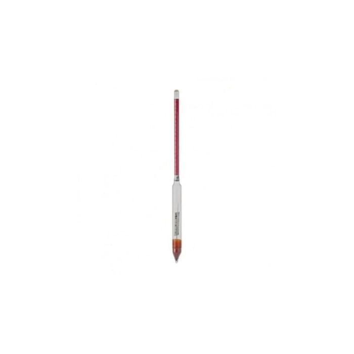 Alcoomètre avec thermomètre jusqu'à 30C