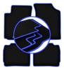 CARLUX-BLUE Car Mats For: Kia Cerato Hatchback, Sedan (2004-2008)