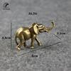 Everyday Collection Lucky Elephant Figurines Solid Copper Animal Ornaments Home Decor Tabletop Decoration Souvenir Crafts Gifts
