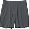 UNIQLO Solid Color Mid-Rise Button Five-Point Casual Shorts Unisex shorts Dark-Gray 470612-08