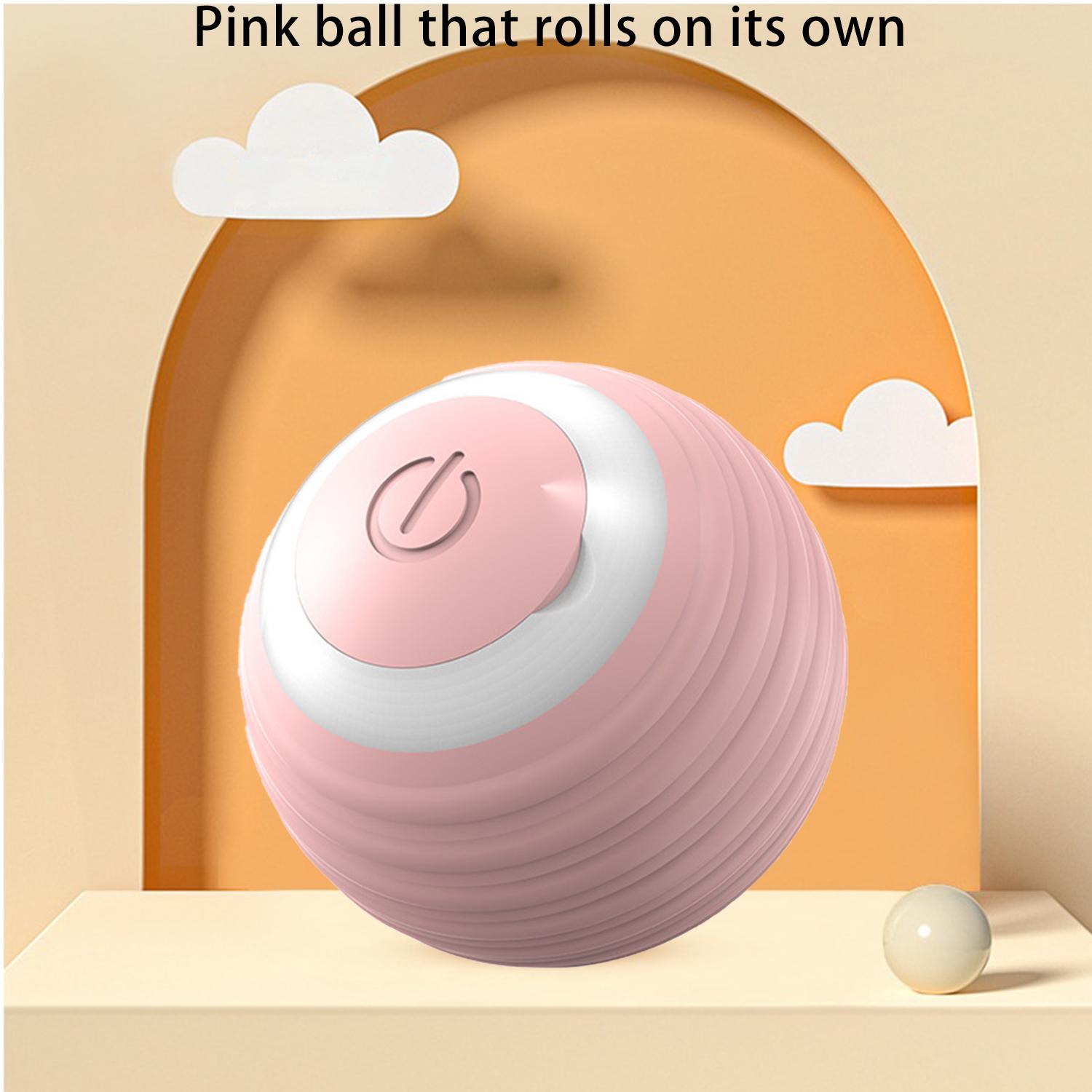 

Мяч-прыгун для домашних животных, катящийся мяч, электрический, умный, устойчивый к укусам, интерактивный, катящийся, прыгающий мяч для кошек и собак, гравитационный