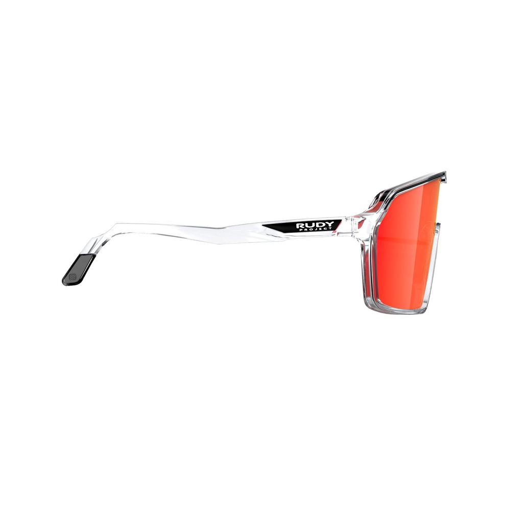 Spinshield Lens 147mm [RUDYPROJECT] Sunglasses, Crystal/Multi-Laser Red, Width