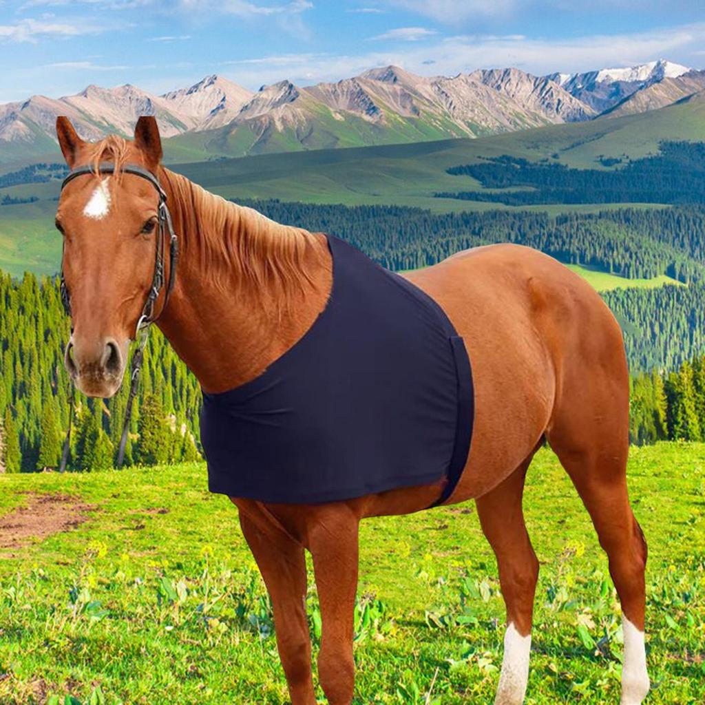 Equine Shoulder Protector, Stretchable Spandex Vest for Comfort And Safety