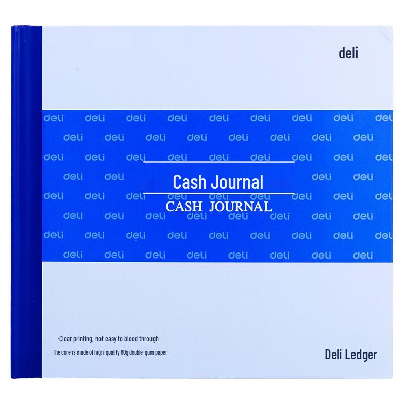 Deli 24K 52-Page Cash Journal 3450
