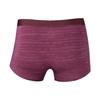 Anta Life Series Solid Color Mid-Rise Boxer Briefs 2-Pack Men Underwear Black Burgundy 992358981-1