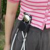 Hook Loop Closure Stethoscope Holder Clip Durable PU Leather Stethoscope Holder Magnetic Holder Compact Stethoscope Carry Case