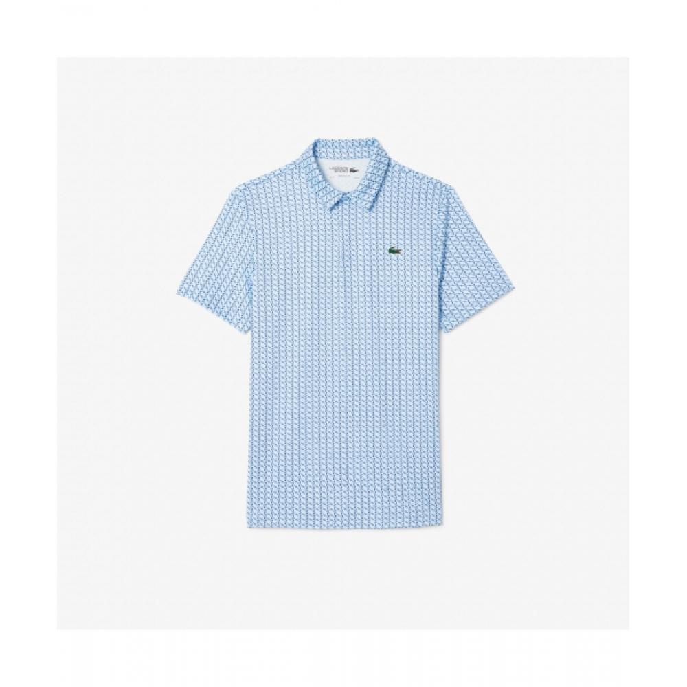 

Lacoste Мужское поло для гольфа с коротким рукавом S Cup Pattern [синее] 004